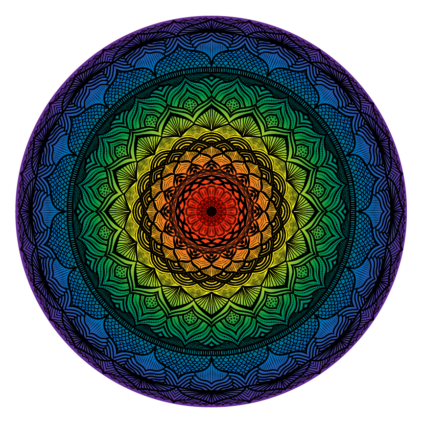 Colored Mandala